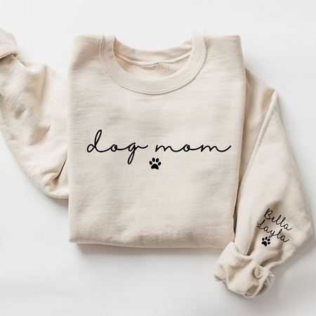 Dog mom crewneck online